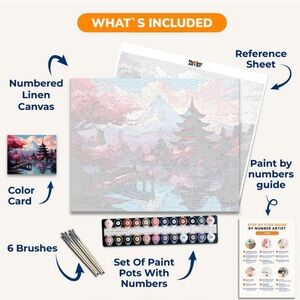 Paint by Numbers Kit - Eternal Fuji